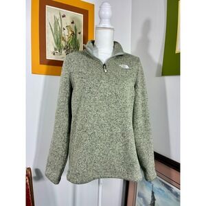 The North Face Crescent Pullover Women Medium Heathered Quarter Zip
